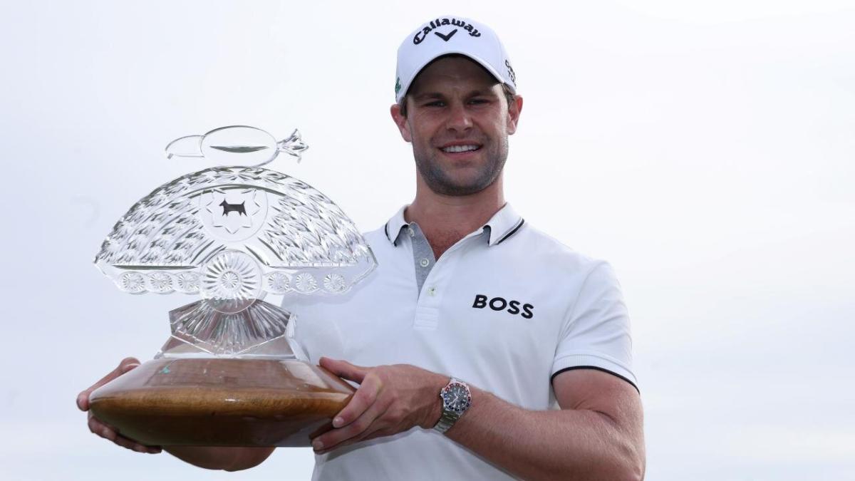 Golfer Thomas Detry 